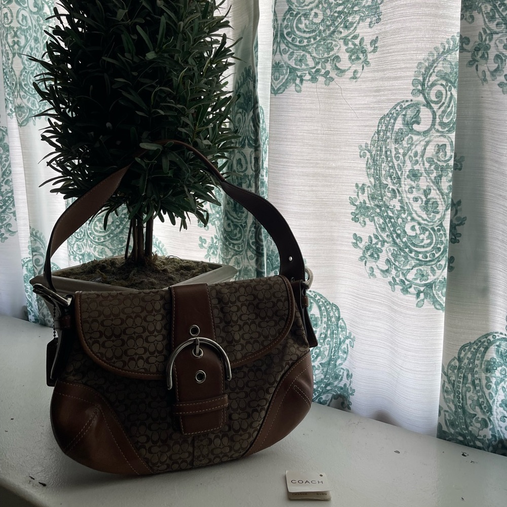 Coach shoulder bag vintage y2k